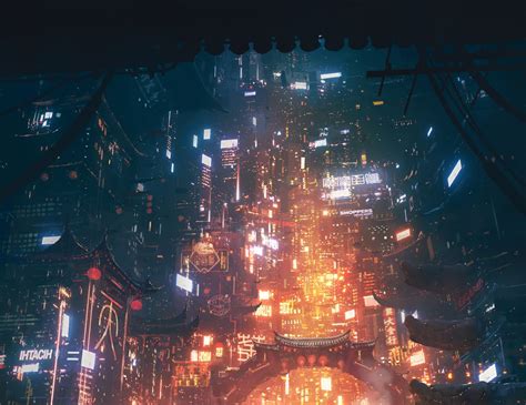 #cyberpunk #city #1080P #wallpaper #hdwallpaper #desktop | Hd wallpaper ...