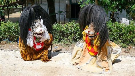 Barongan Blora Dan Aksi Bujang Ganong Seni Barong Singo Kubro Youtube