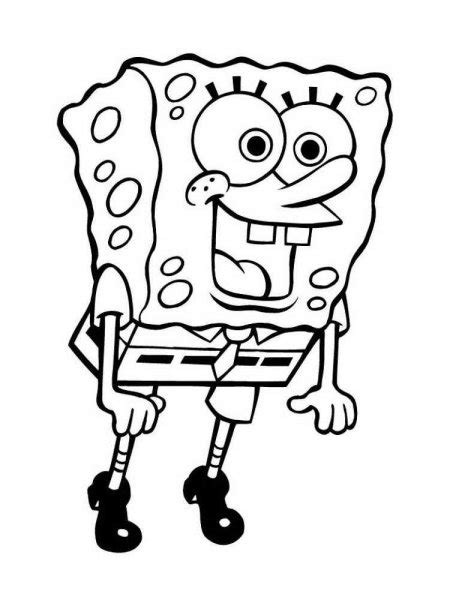 SpongeBob coloring pages