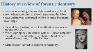 Forensic dentistry | PPT