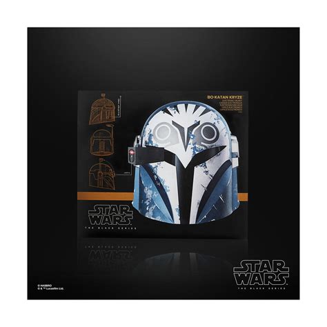 Star Wars The Mandalorian Black Series Casque Lectronique Bo