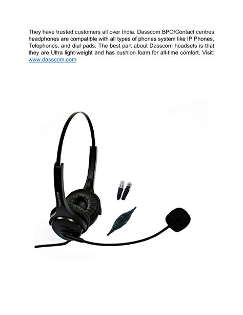 Ppt Call Center Headphones With Mic Dasscom Powerpoint Presentation Id11059394