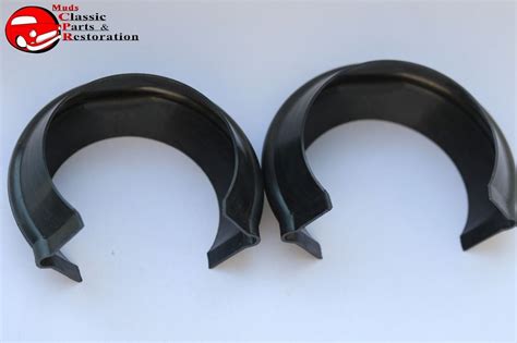 68 69 Pontiac Gto Headlight Lamp Hide Away Door Actuator Covers Pair