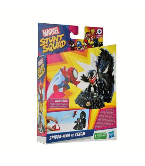 Hasbro Marvel Stunt Squad Spider Man Vs Venom De Hasbro Juguetes Panre