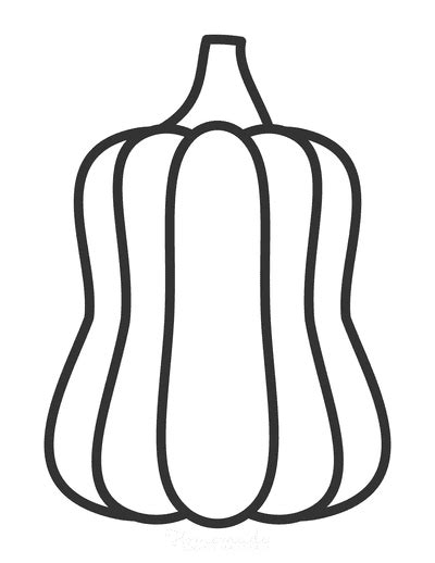 Pumpkin Template Printable Outlines Patterns For Crafts Artofit