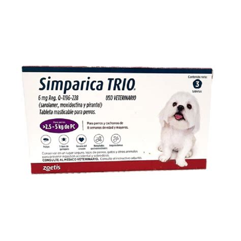 Simparica Trio Morado Kg Alevigo