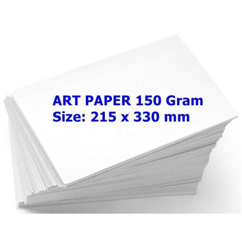 Jual Kertas Art Paper F Gr Shopee Indonesia