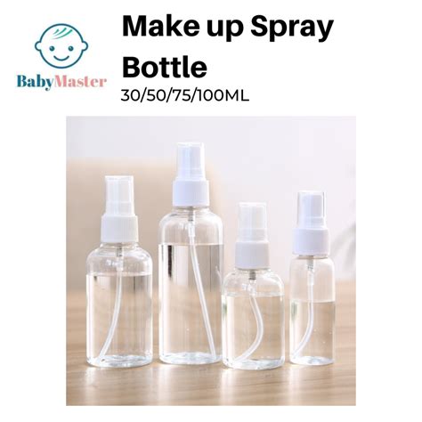 Transparent Empty Spray Bottle Refillable Plastic Spray Bottles Empty