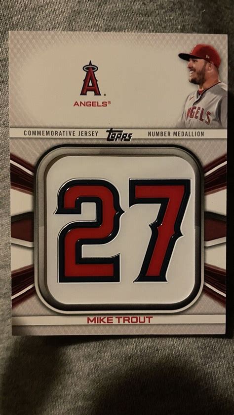 2022 Topps Series 1 Jersey Number Medallion Commemorative Relics JNM