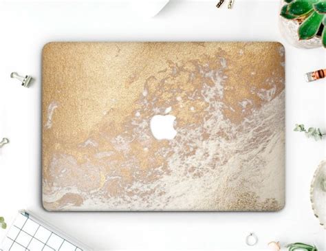 Gold Marble Macbook Air 2018 Case Macbook Pro Retina 13 Hard | Etsy