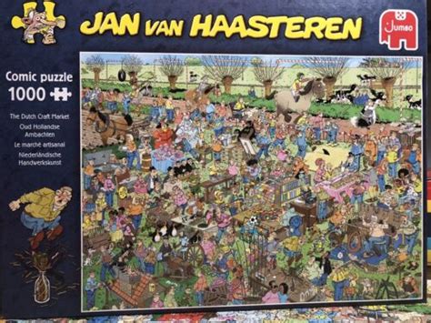 Jan Van Haasteren The Dutch Craft Market Puzzle Piece