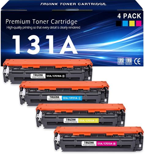 Amazon 131A Toner Cartridge 4 Pack Replacement For HP 131A 131X