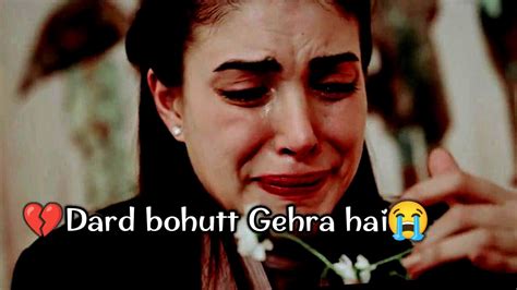 Dard Bohutt Gehra Hai 😭💔very Sad Shayari 💔 Heart Broken Shayari 💔