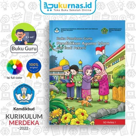 Jual Buku Panduan Guru Sd Mi Kelas 1 Kurikulum Merdeka Kemdikbud Di