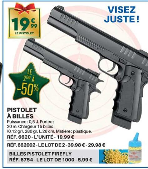 Promo Pistolet à Billes chez Shopix iCatalogue fr