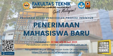 Program Profesi Insinyur Ppi Fakultas Teknik Universitas Lambung