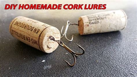 How To Make Fishing Lures With Cork DIY Video Dailymotion