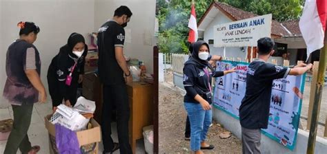 Peduli Lingkungan Mahasiswa Kkn Umby Lakukan Gotong Royong Dnd