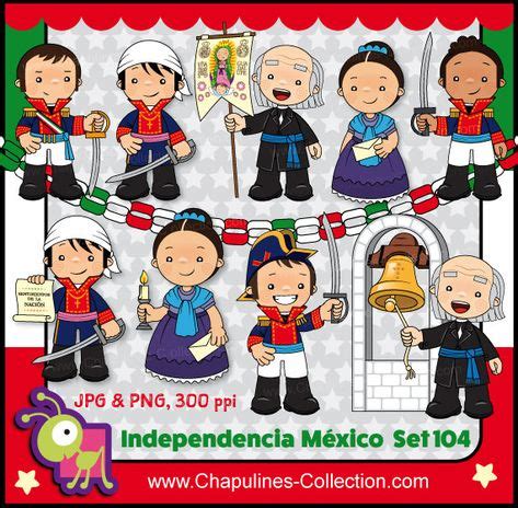 Desc Clipart Independencia De M Xico H Roes De La Independencia