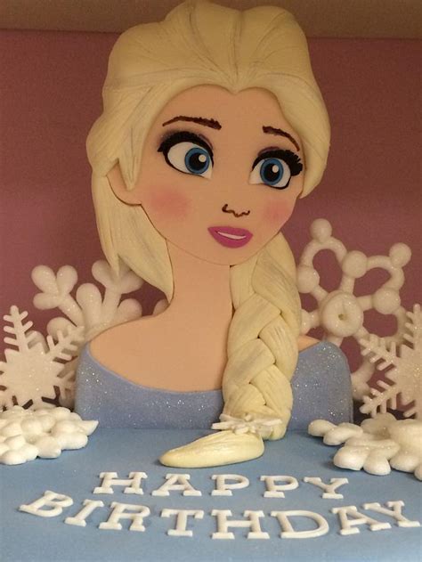 Elsa - Cake by With Love & Confection - CakesDecor