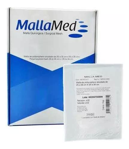 Malla De Polipropileno Para Hernia X Cm Pieza Env O Gratis