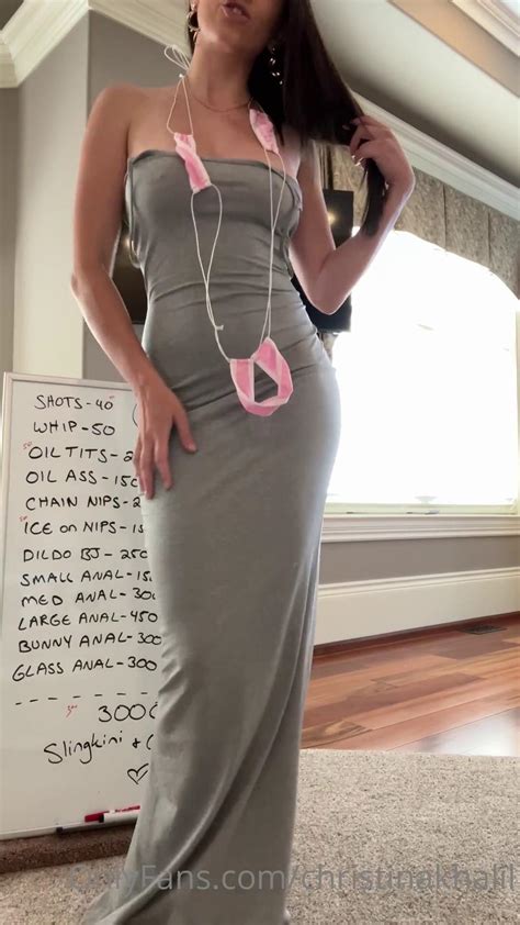 Christina Khalil Nude May Livestream Part Voyeurflash