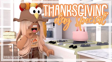 Thanksgiving Day Special Huge Celebration Roblox Bloxburg Roleplay