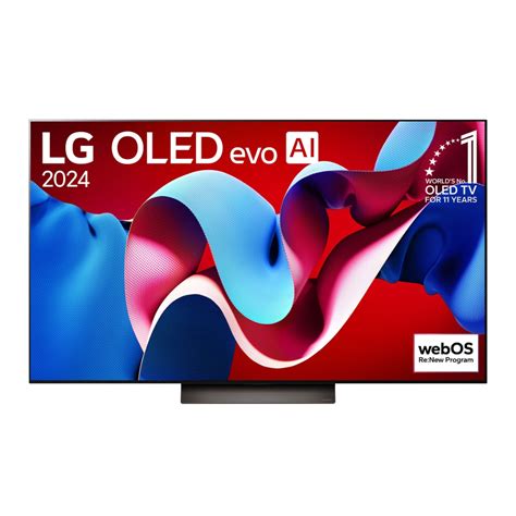 LG C4 Oled Evo 55" 120Hz 4K Smart TV With Smart ThinQ AI & Alpha 9 AI ...