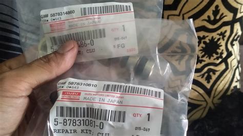 HARGA Seal Sil Repair Kit Master Kopling Atas Dan Bawah Mobil Panther