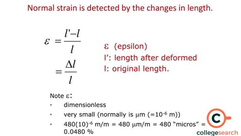 Strain Formula Definitions Types And Important Facts Collegesearch