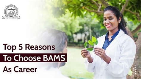 Top Reasons To Choose Bams As Career