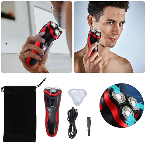 Rechargeable Shaver For Men Smart Beard Full Body Wash Shaving Hair