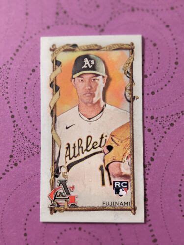 2023 Topps Allen Ginter Shintaro Fujinami Mini A G Back Sp Rc 297