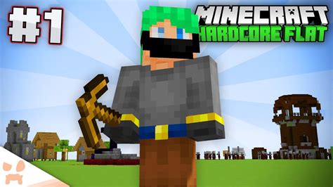 A New World Minecraft Superflat Survival Hardcore Episode 1 Youtube
