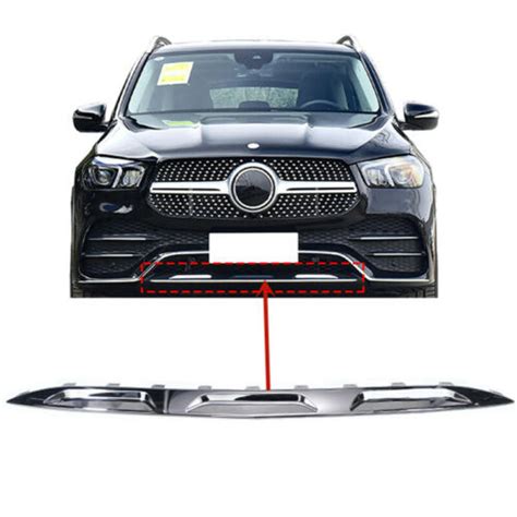 Front Bumper Lower Lip Moulding Cover Trim For Mercedes Benz W Gle