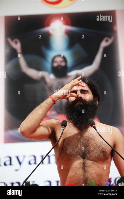 Baba Ramdev Swami Ramdev Ram Kisan Yadav Indian Yoga Guru