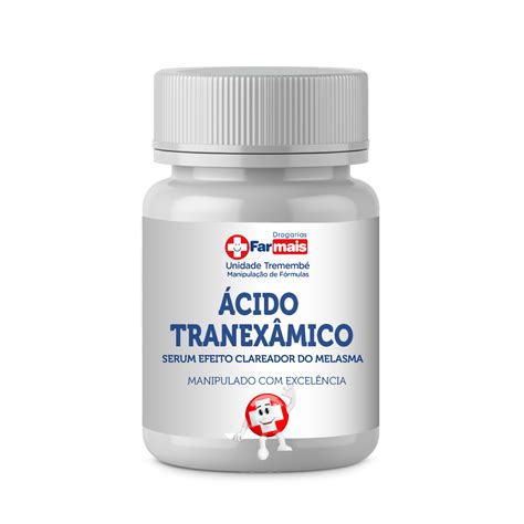 ÁCIDO TRANEXÂMICO 3% SERUM EFEITO CLAREADOR DO MELASMA 30ML