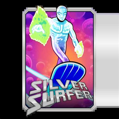 Silver Surfer Marvel Snap Card Untapped Gg