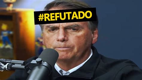 o cara refutou o bolsonaro só 1 frase KKKKKKKKKKKKKKK 22 de QI