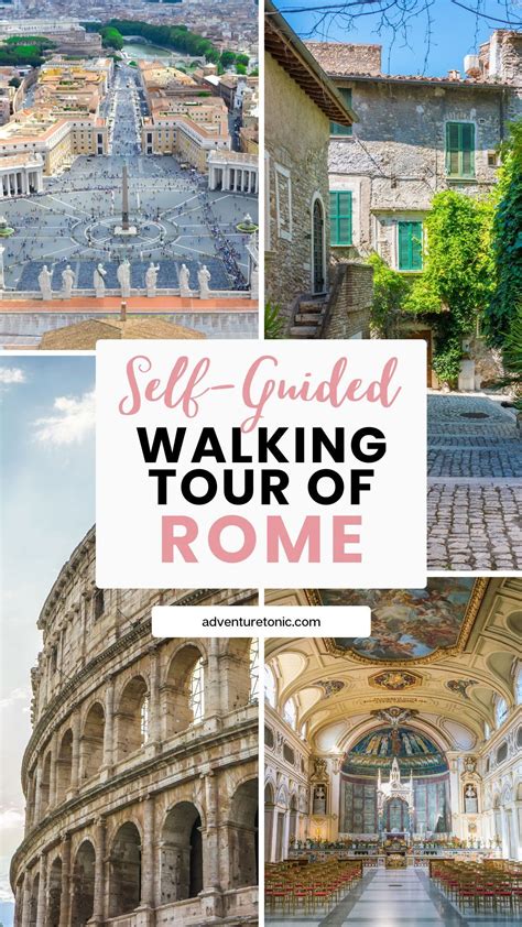 Rome Bucket List A Self Guided Walking Tour Of Rome Adventure Tonic