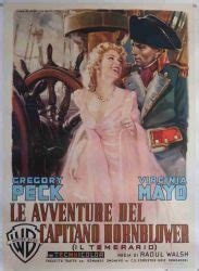 Captain Horatio Hornblower R N Original Movie Poster Italian 2 Foglio