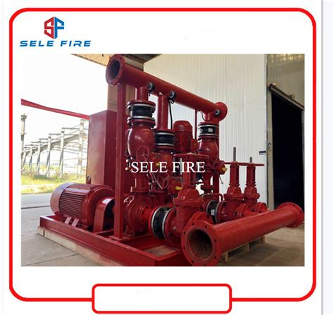 100gpm 1500gpm Diesel Fire Fighting System Electric Jockey Fire Pump Ul