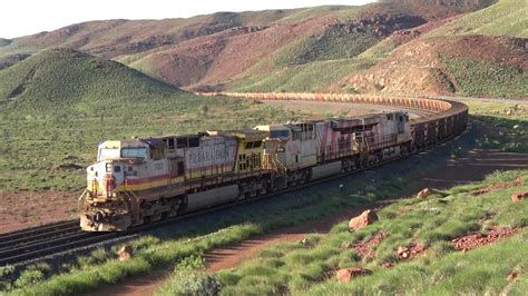 The Driverless Iron Ore Trains Of Rio Tinto Australia Youtube