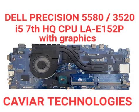 Dell Precision 5580 3520 I5 7th Hq Cpu La E152p With Graphics Laptop