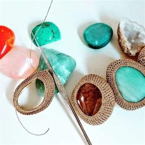 Pin By Marie Frigerio On J Aime Le Crochet Jewelry Gemstone Rings