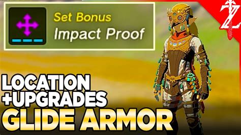 Impact Proof Glide Armor Location Upgrades Tears Of The Kingdom Youtube