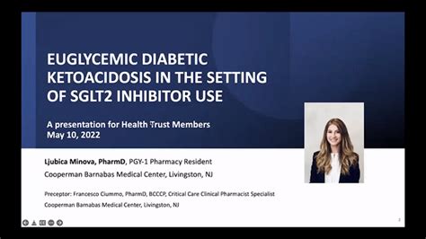 “euglycemic Diabetic Ketoacidosis In Setting Of Sglt2 Inhibitor Use