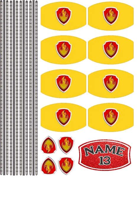 Fire Helmet cranial band decals | Bling Your Band