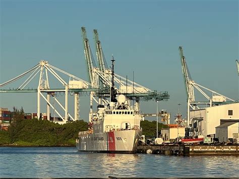 Coast Guard Cutter Campbell Returns Home Following Day Patrol In