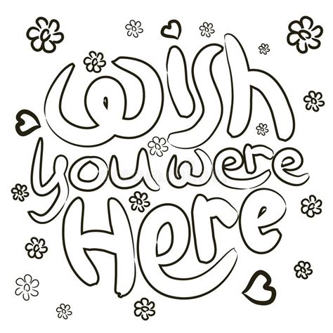 Wish You Were Here Stock Illustrations 80 Wish You Were Here Stock